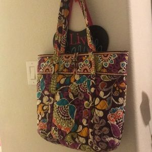 Vera Bradley Tote bag in Plum Crazy